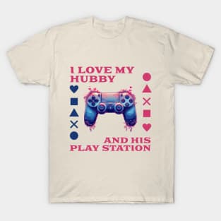 I love my Hubby and his Playstation T-Shirt